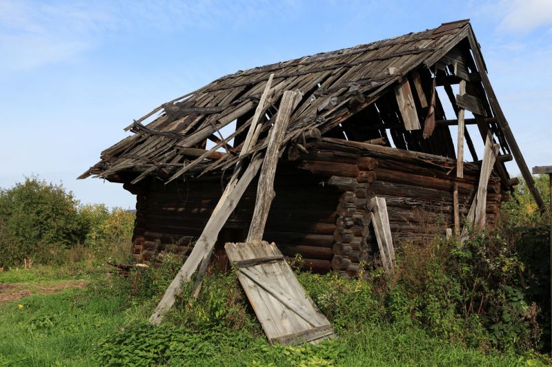 Damaged Barn Roof