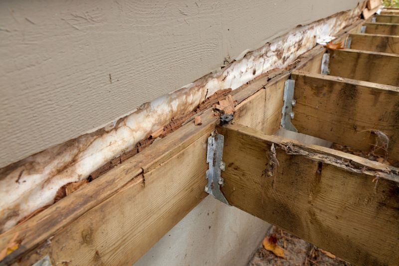 Wood Rot And Moisture Damage In Outdoor Structures